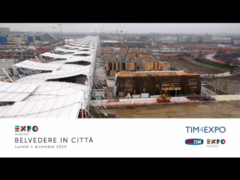 Il nuovo video del drone sul cantiere di Expo