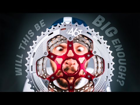 Bring on the BIG gravel climbs! Sunrace 11-46T