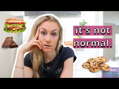 YouTube video about: How to stop thinking about food all the time?