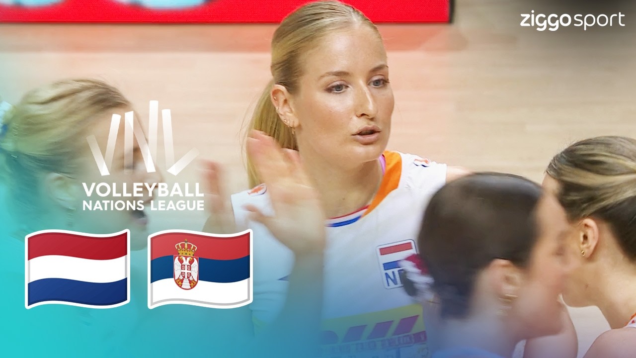 NEDERLAND KNOKT IN DE LAATSTE GROEPSWEDSTRIJD! 🔥 | Nederland vs Servië | Volleyball Nations League