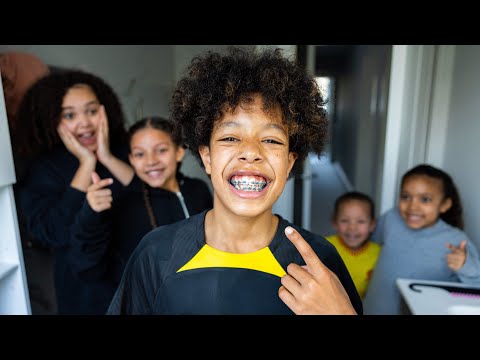 FAMILY REACTS TO HEZE GETTING BRACES FOR THE FIRST TIME!!!