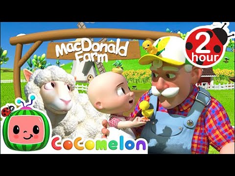 Old MacDonald! | 2 HOUR CoComelon Nursery Rhymes and Kids Songs