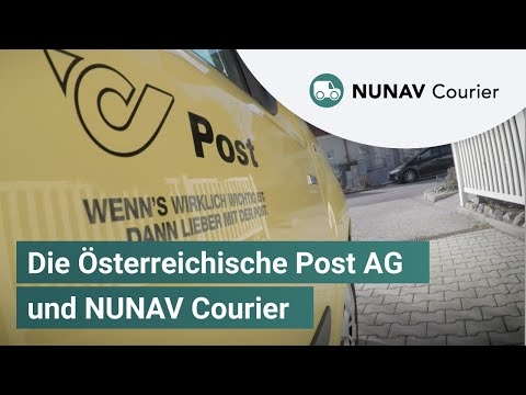 NUNAV Courier im Einsatz bei der Österreichischen Post