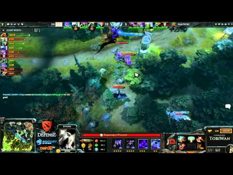 The Defense 3   DD DOTA vs Fnatic NA Part 2
