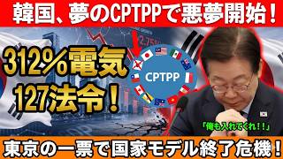 【衝撃】韓国CPTPP加盟に日本が冷徹拒否…127の法規制が暴く国家モデル崩壊、李在明政権を襲う絶望の壁