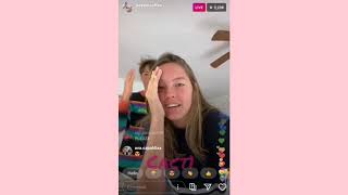 TIKTOK STAR PEYTON COFFEE GOES LIVE WITH FANS ON INSTAGRAM LIVE!