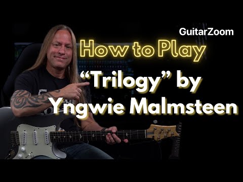 Triplet Licks In the Style of “Trilogy” by Yngwie Malmsteen 🎸