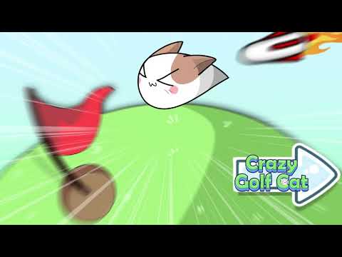 Crazy Golf Cat:spikes and girl Video