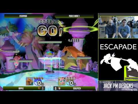 Ripple (Charizard, Dedede) vs SoulPech (Jigglypuff) - Escapade Pools Wave 1