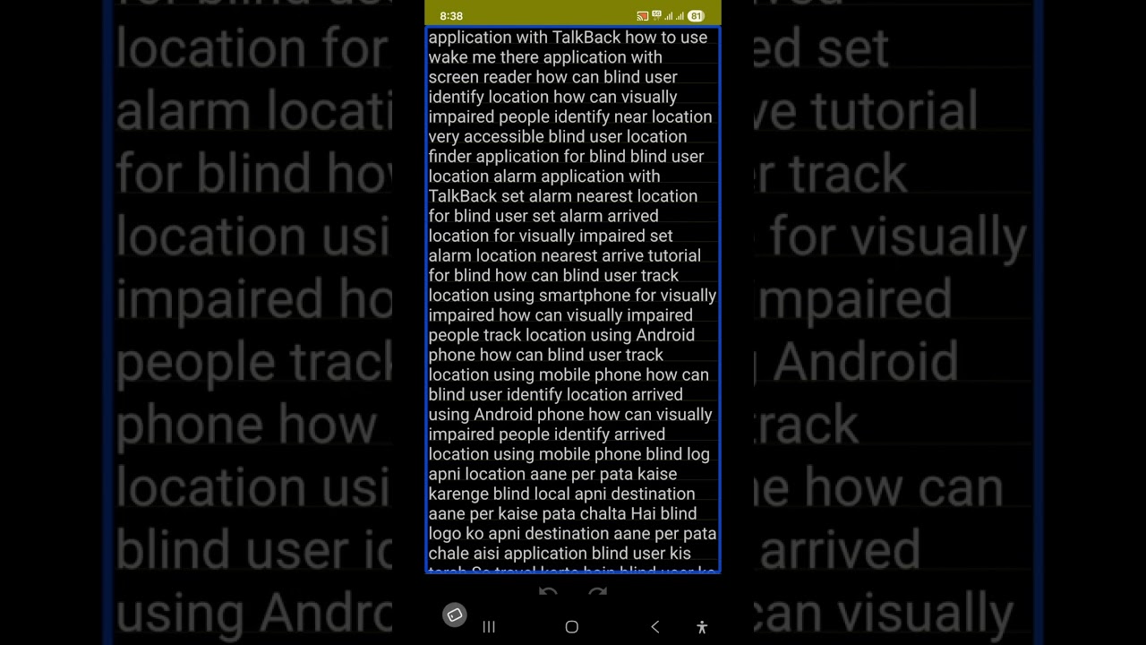How Blind People Never Miss Their Stop Travel Independence with Your Phone How I Travel Confidently