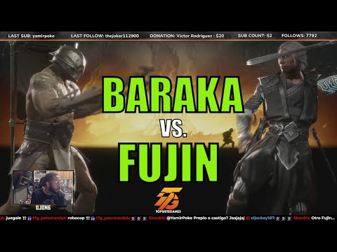 BARAKA VS FUJIN - LaTamboraRd vs DjOn6 - Mortal Kombat 11 - KL sets