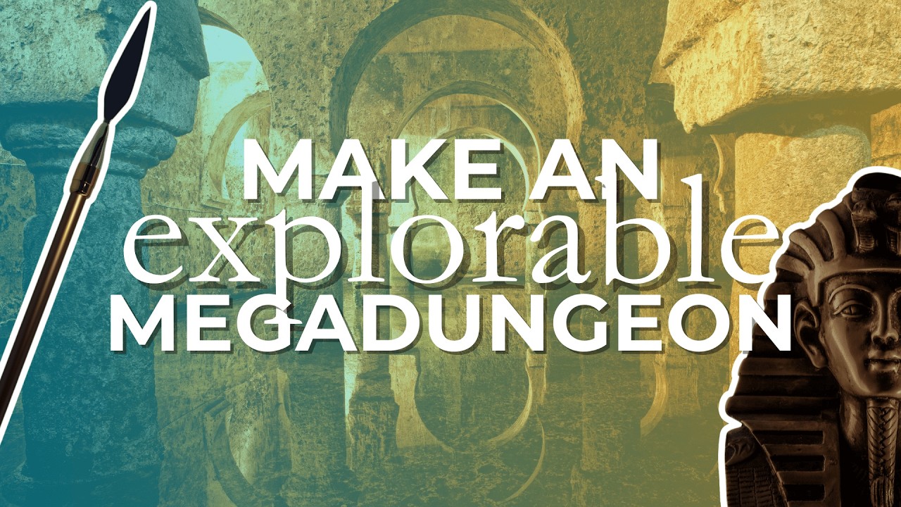 How to Draw a MEGADUNGEON (Part 1)