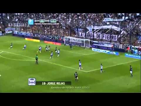 Gol Rojas  Gimnasia LP 1  Godoy Cruz 0  Fecha 5  Primera División