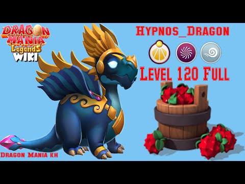 🎮Upgrading Hypnos Dragon to Level 120 Full , Dragon Mania Legends | part 1758 HD