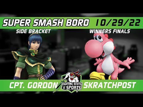 Super Smash Boro #38 W.Finals - Cpt. Gordon (Marth) vs. SkratchPost (Yoshi) - Brawl Singles