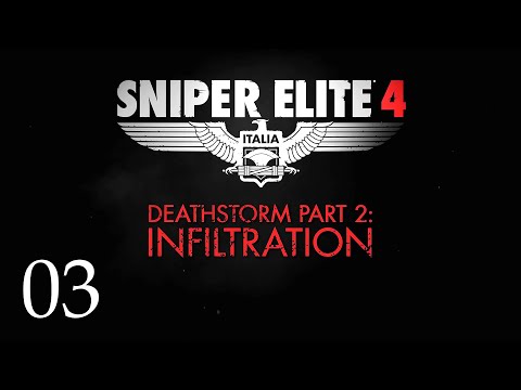 ZAGRAJMY W SNIPER ELITE 4 DEATHSTORM INFILTRATION 1080p (PC) #3 - ODCINEK 1/2