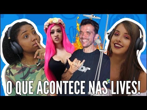 JOVENS REAGEM A MOMENTOS ENGRAÇADOS DAS LIVES 2018 - UM GAMER ALEATÓRIO