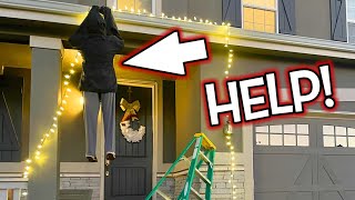The PERFECT Christmas Lights Prank! [PART 2!]