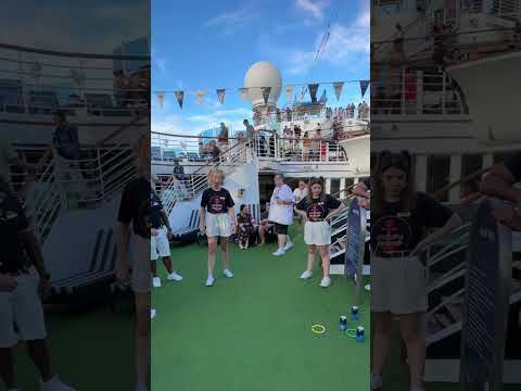 Thumbnail for Sail away games onboard P&O Pacific Adventure #pandocruises #cruiselife #mermaidcommunity