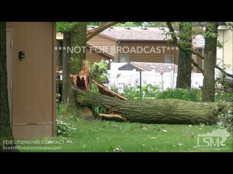 6-11-17 - Rice Lake WI- Thunderstorm Wind Damages- 3PM