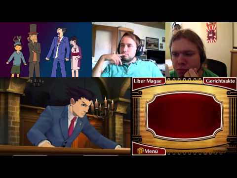 Let's Play Together Professor Layton VS Ace Attorney [blind] German #66
