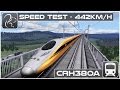 SPEED TEST! - Chinese CRH380A EMU (Train Simulator 2016)