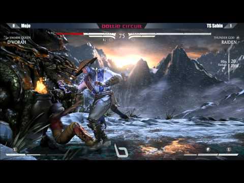Next Level Battle Circuit 120 - MKX - Mojo (D'Vorah) vs TS Sabin (Raiden)