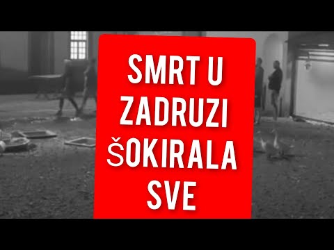 SMRT U ZADRUZI ŠOKIRALA SVE - NEZAPAMCENA TUGA