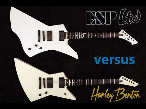 Harley Benton EX-84  --VS--  LTD Snakebyte