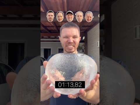 Quién sostiene el hielo por más tiempo? 🧊🥶