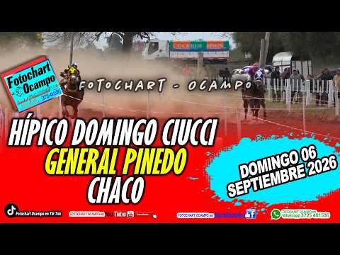 HÍPICO DOMINGO CIUCCI. - GENERAL PINEDO . CHACO- Resumen de la Reunión del 06/09/2026