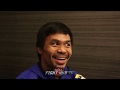 PACQUIAO PREDICTS BRONER WON'T TRADE WITH HIM & WILL COUNTERPUNCH