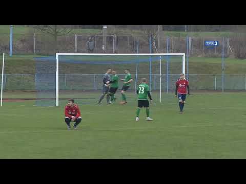 Pogoń Świebodzin - Carina Gubin 1:1 - skrót meczu - 10.04.2021r.