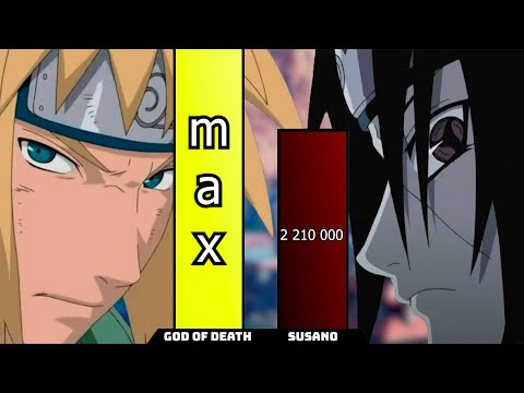 MINATO VS ITACHI POWER LEVEL COMPARISON
