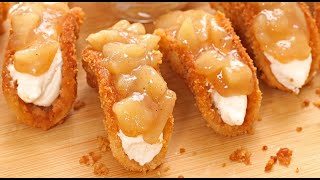 How to make Apple Pie Cheesecake Tacos