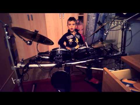 Batterista a 5 anni Alex ranaldo