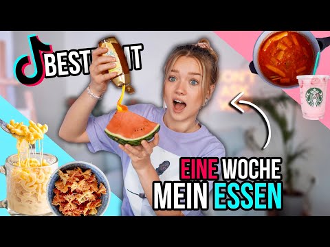 TikTok determines everything I eat for a week (oh yes) 😻🍫