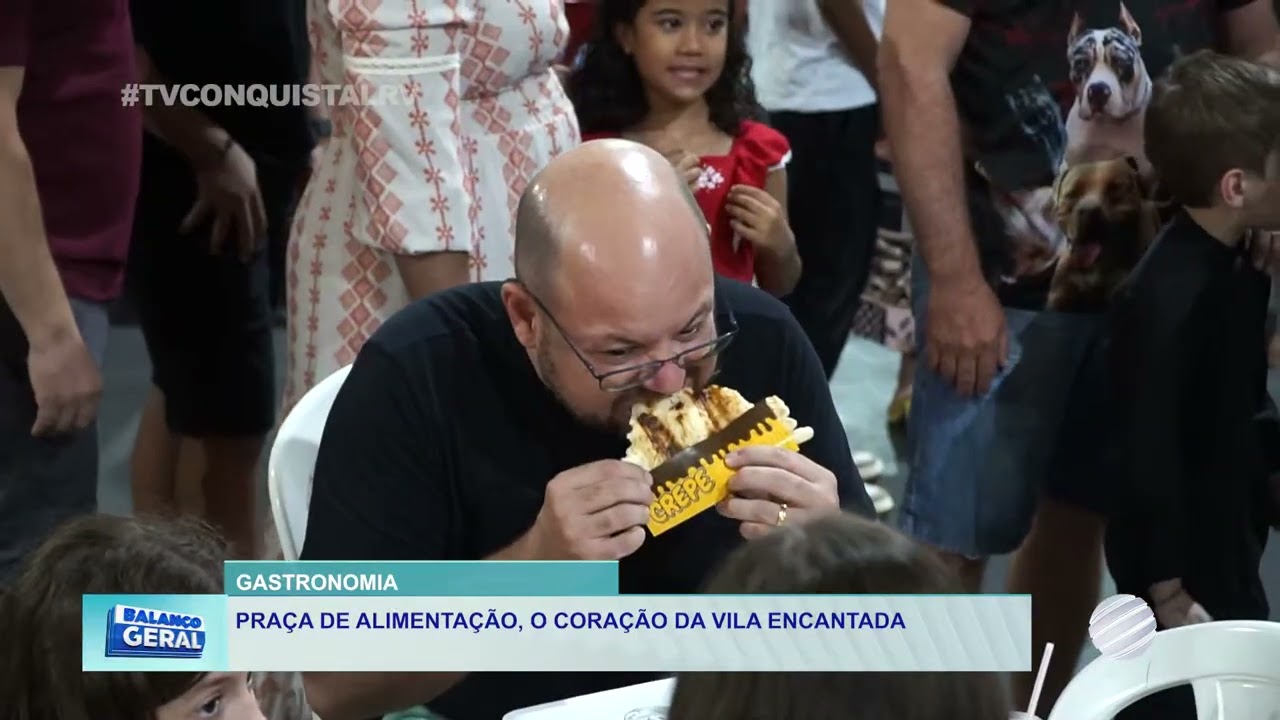Praça de alimentação é o coração do Natal da Esperança 2025 em Lucas do Rio Verde