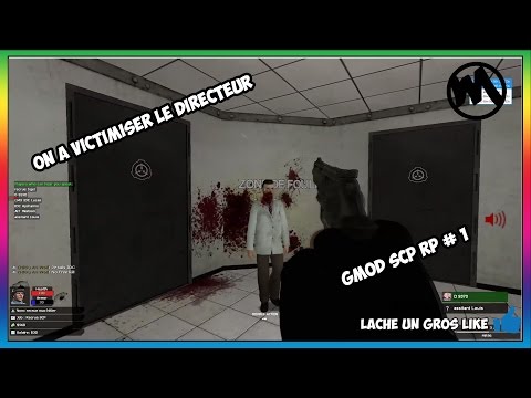 On a victimiser le directeur Gmod SCP RP # 1