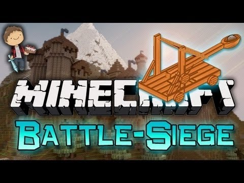 Minecraft: Battle-Siege Mini-Game! w/Mitch & Friends!