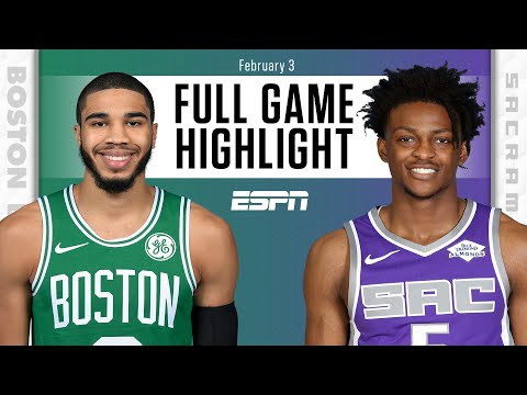 波士頓凱爾特人VS薩克拉門託國王 [全場比賽精華] | NBA on ESPN (Boston Celtics vs. Sacramento Kings [FULL GAME HIGHLIGHTS] | NBA on ESPN)