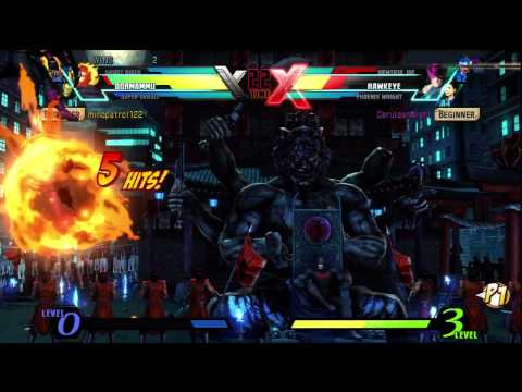 Ultimate Marvel vs Capcom 3 (PS3) -- Non-Ranked Matches 168 - Ban Hammer