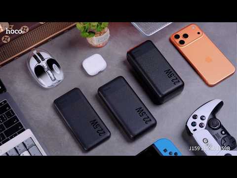 Hoco J159 Essence PD20W 10000mAh Black Hoco J159 Essence PD20W 10000mAh Black