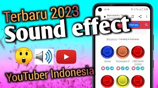Download lagu 🔴Rahasia‼️sound effect YouTube Indonesia 2023 ~ cara download suara musik lucu no copyright gratis mp3