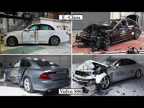 Volvo S90 VS Mercedses E-Class Crash Test