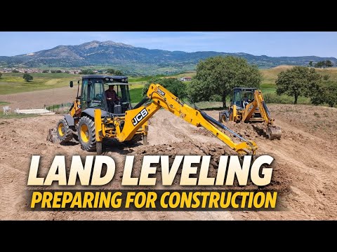 Pre-Construction Land Preparation: Excavating and Leveling the Terrain | Ep. 3