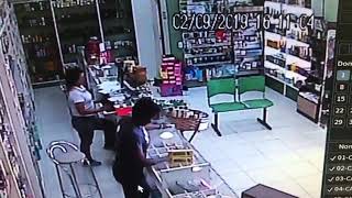 assalto farmácia arthfarma,Santana cariacica es