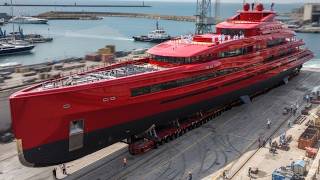 Inside Secret Shipyards where Luxurious Megayachts are Built