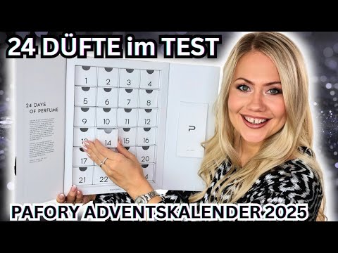 Lohnt sich der PAFORY Adventskalender 2025 ? Ich teste alle 24 Düfte 🤩 