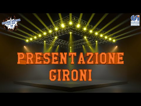 Presentazione gironi Calcio - Stagione 2023-2024